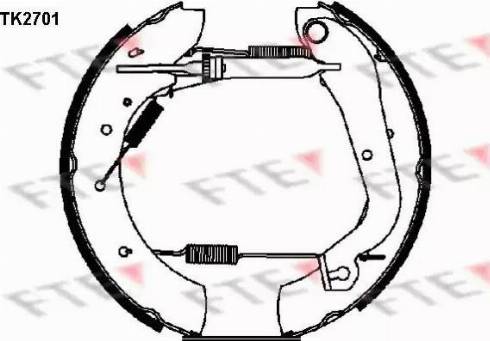 FTE TK2701 - Jarrukenkäsarja inparts.fi