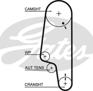 Gates 5427XS - Hammashihnat inparts.fi