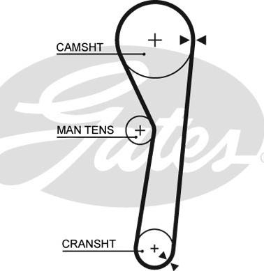 Gates 5316 - Hammashihnat inparts.fi