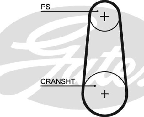 Gates 5383XS - Hammashihnat inparts.fi