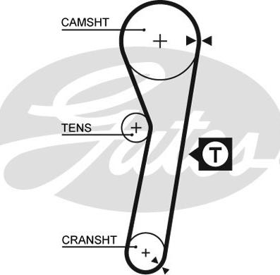 Gates 5263XS - Hammashihnat inparts.fi