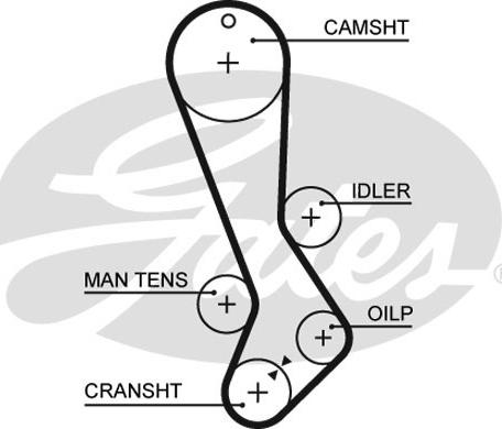 Gates 5282XS - Hammashihnat inparts.fi