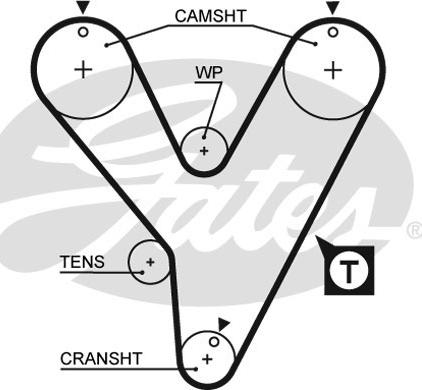 Gates 5228XS - Hammashihnat inparts.fi