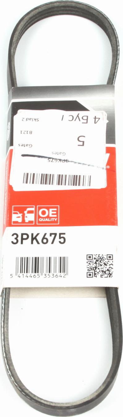 Gates 3PK675 - Moniurahihna inparts.fi