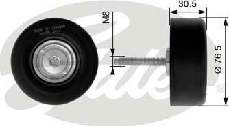 Gates K106PK2228 - Moniurahihnasarja inparts.fi