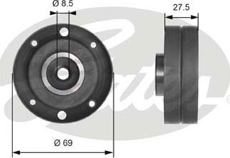 Gates T41175 - Ohjainrulla, hammashihna inparts.fi