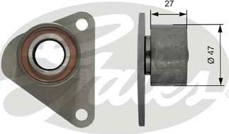 Gates T42096 - Ohjainrulla, hammashihna inparts.fi