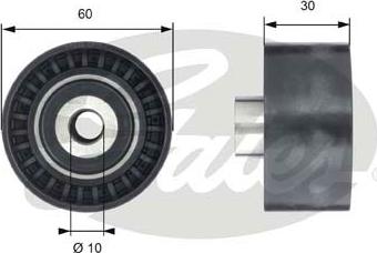 Gates T42199 - Ohjainrulla, hammashihna inparts.fi