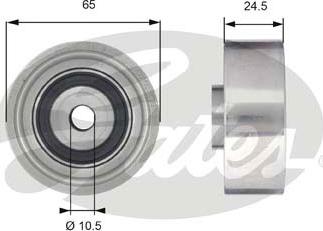 Gates T42190 - Ohjainrulla, hammashihna inparts.fi