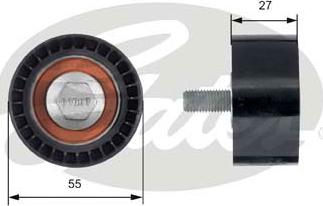 Gates T42150 - Ohjainrulla, hammashihna inparts.fi