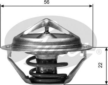 Gates TH06182G1 - Termostaatti, jäähdytysneste inparts.fi