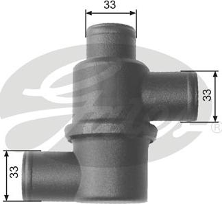 Gates TH15380 - Termostaatti, jäähdytysneste inparts.fi