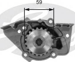 Gates Z80503 - Vesipumppu inparts.fi