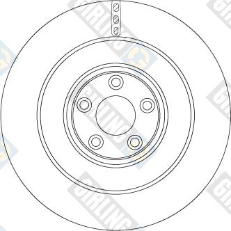 TRW DF6654S - Jarrulevy inparts.fi