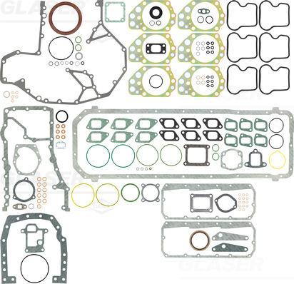 Glaser S38376-00 - Täydellinen tiivistesarja, moottori inparts.fi