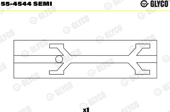 Glyco 55-4544 SEMI - Laakerin holkki, kiertokanki inparts.fi