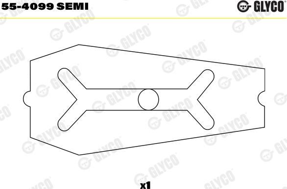 Glyco 55-4099 SEMI - Laakerin holkki, kiertokanki inparts.fi