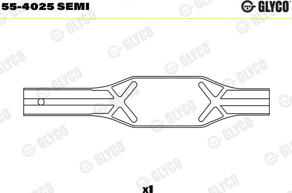Glyco 55-4025 SEMI - Laakerin holkki, kiertokanki inparts.fi