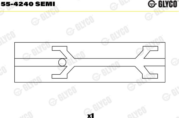 Glyco 55-4240 SEMI - Laakerin holkki, kiertokanki inparts.fi