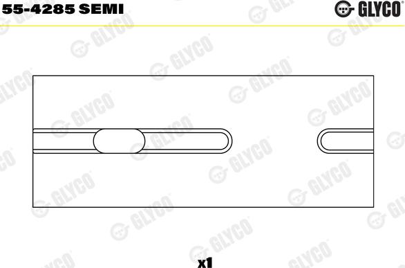 Glyco 55-4285 SEMI - Laakerin holkki, kiertokanki inparts.fi