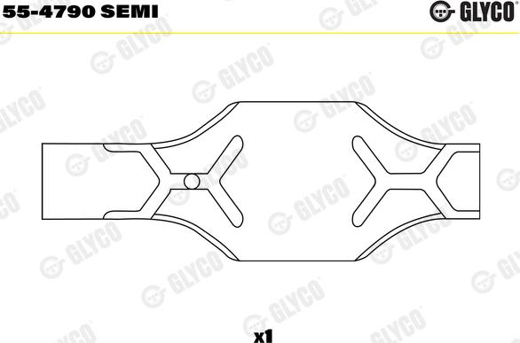 Glyco 55-4790 SEMI - Laakerin holkki, kiertokanki inparts.fi