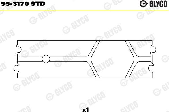 Glyco 55-3170 STD - Laakerin holkki, kiertokanki inparts.fi