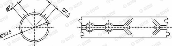 Glyco 55-3830 SEMI - Laakerin holkki, kiertokanki inparts.fi