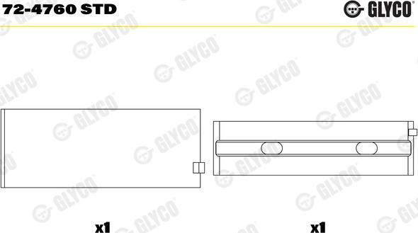 Glyco 72-4760 STD - Runkolaakeri inparts.fi