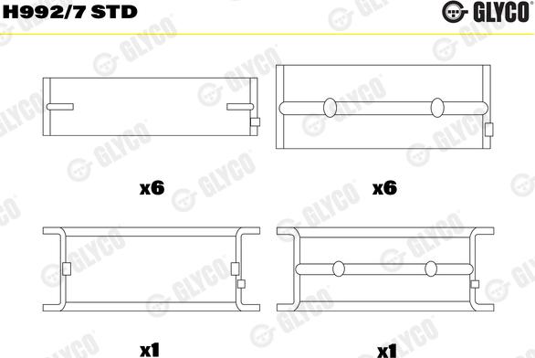 Glyco H992/7 STD - Runkolaakeri inparts.fi