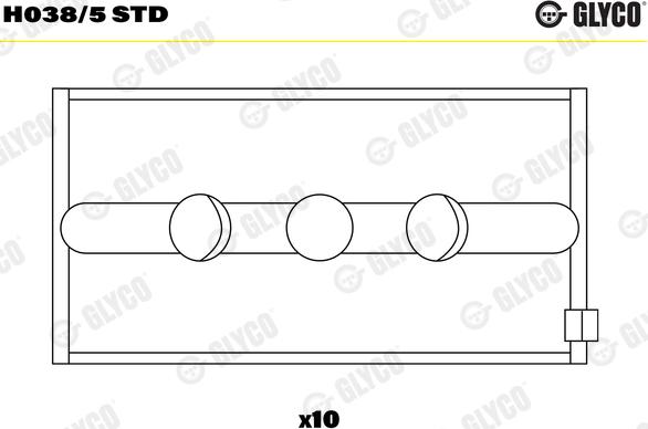 Glyco H038/5 STD - Runkolaakeri inparts.fi