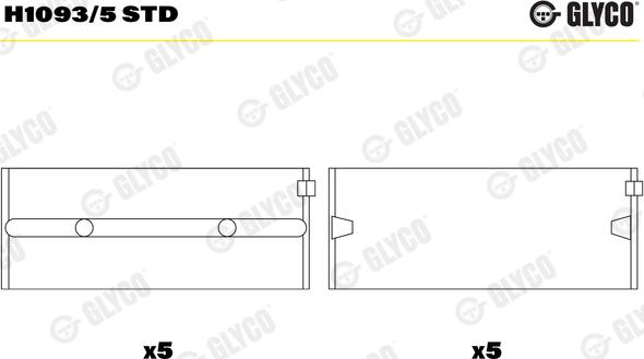 Glyco H1093/5 STD - Runkolaakeri inparts.fi