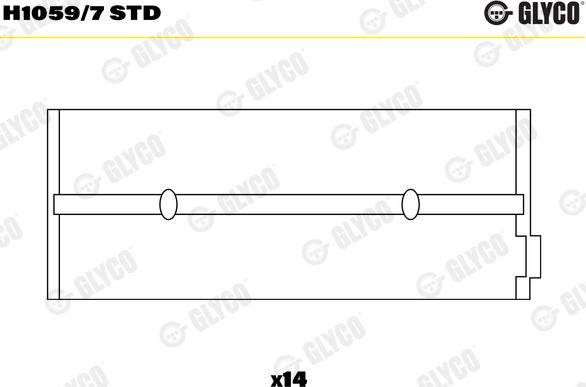 Glyco H1059/7 STD - Runkolaakeri inparts.fi