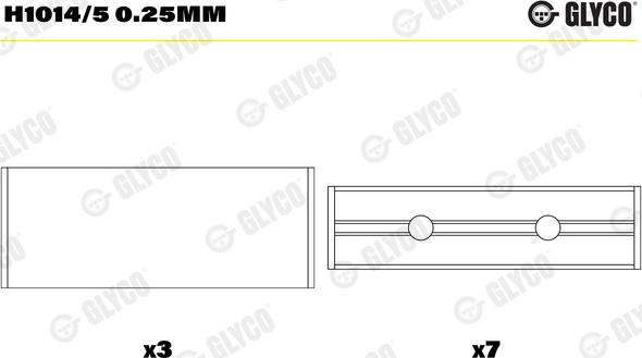 Glyco H1014/5 0.25mm - Runkolaakeri inparts.fi