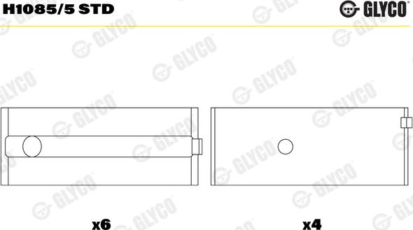 Glyco H1085/5 STD - Runkolaakeri inparts.fi