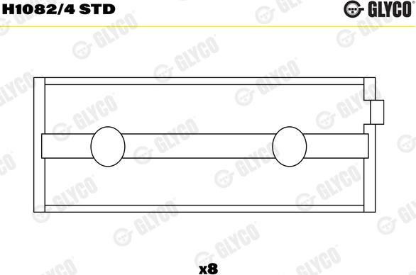 Glyco H1082/4 STD - Runkolaakeri inparts.fi