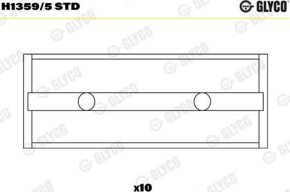 Glyco H1359/5 STD - Runkolaakeri inparts.fi