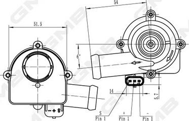 GMB GEW-VW027 - Lisävesipumppu inparts.fi