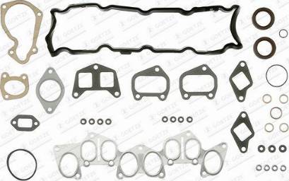 Goetze 21-25202-22/0 - Tiivistesarja, sylinterikansi inparts.fi