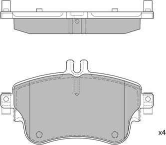 Valeo 9010938 - Jarrupala, levyjarru inparts.fi