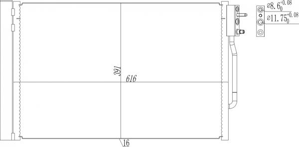 Hart 645 271 - Lauhdutin, ilmastointilaite inparts.fi