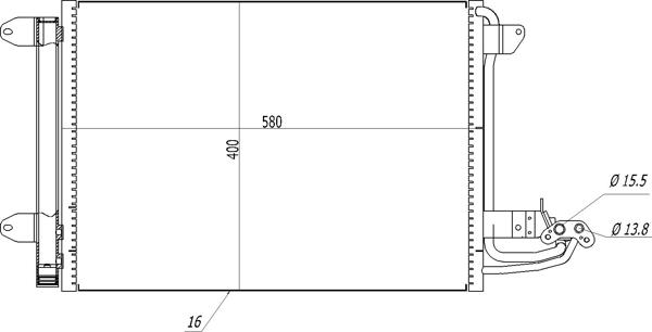 Hart 606 472 - Lauhdutin, ilmastointilaite inparts.fi