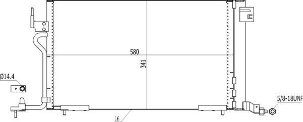 Hart 606 153 - Lauhdutin, ilmastointilaite inparts.fi