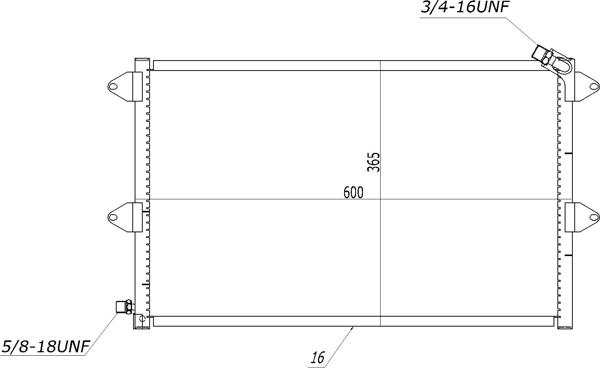 Hart 606 214 - Lauhdutin, ilmastointilaite inparts.fi