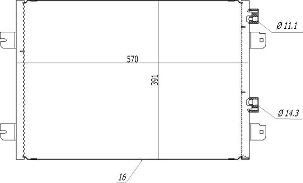 Hart 606 791 - Lauhdutin, ilmastointilaite inparts.fi