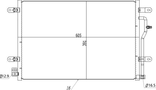 Hart 602 737 - Lauhdutin, ilmastointilaite inparts.fi