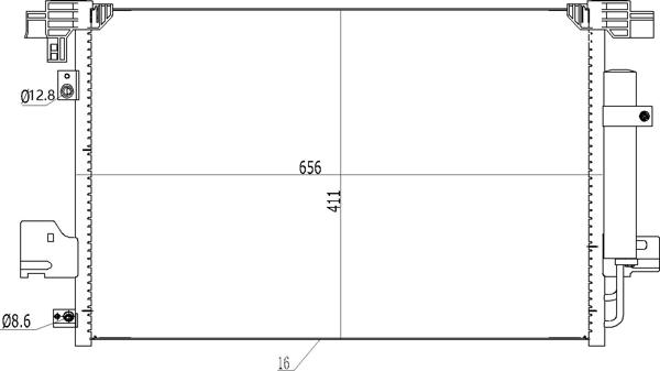 Hart 607 686 - Lauhdutin, ilmastointilaite inparts.fi