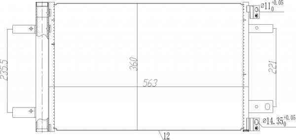 Hart 619 543 - Lauhdutin, ilmastointilaite inparts.fi