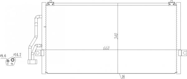 Hart 619 521 - Lauhdutin, ilmastointilaite inparts.fi