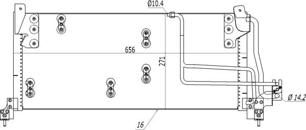 Hart 614 478 - Lauhdutin, ilmastointilaite inparts.fi