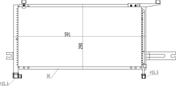 Hart 614 545 - Lauhdutin, ilmastointilaite inparts.fi